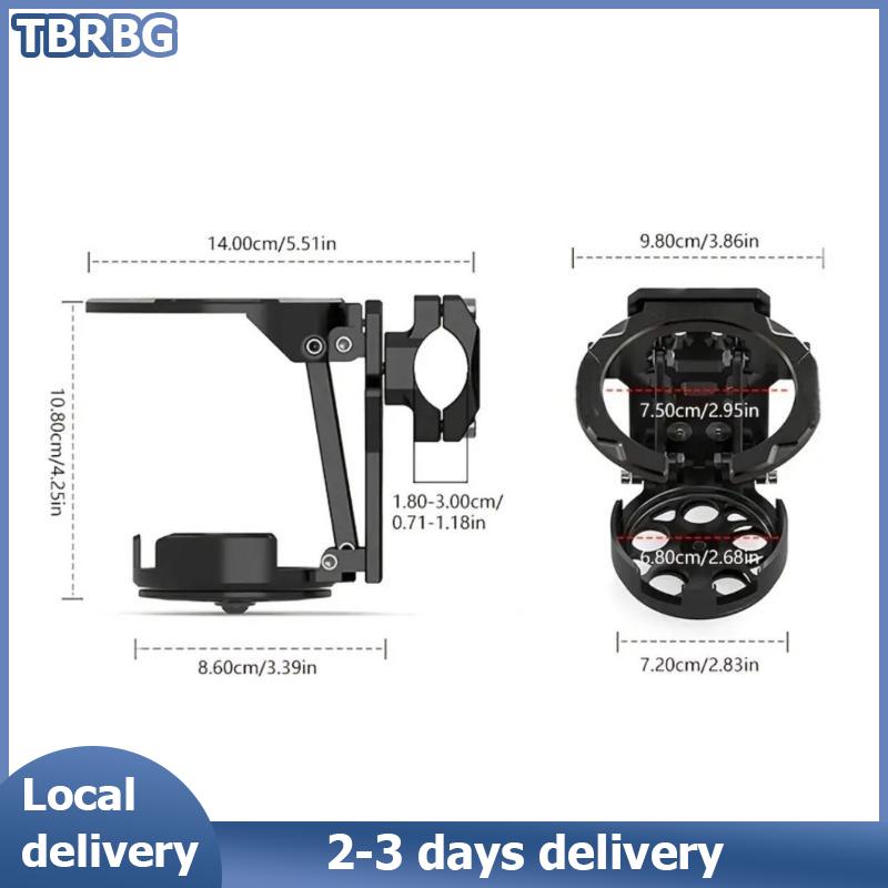 TBRBG Local Delivery 1 2 chiếc Giá đỡ cốc nước Phụ kiện Đế xoay gập được Giá để cốc trên tay lái xe máy Giá đựng chai nước cho xe máy