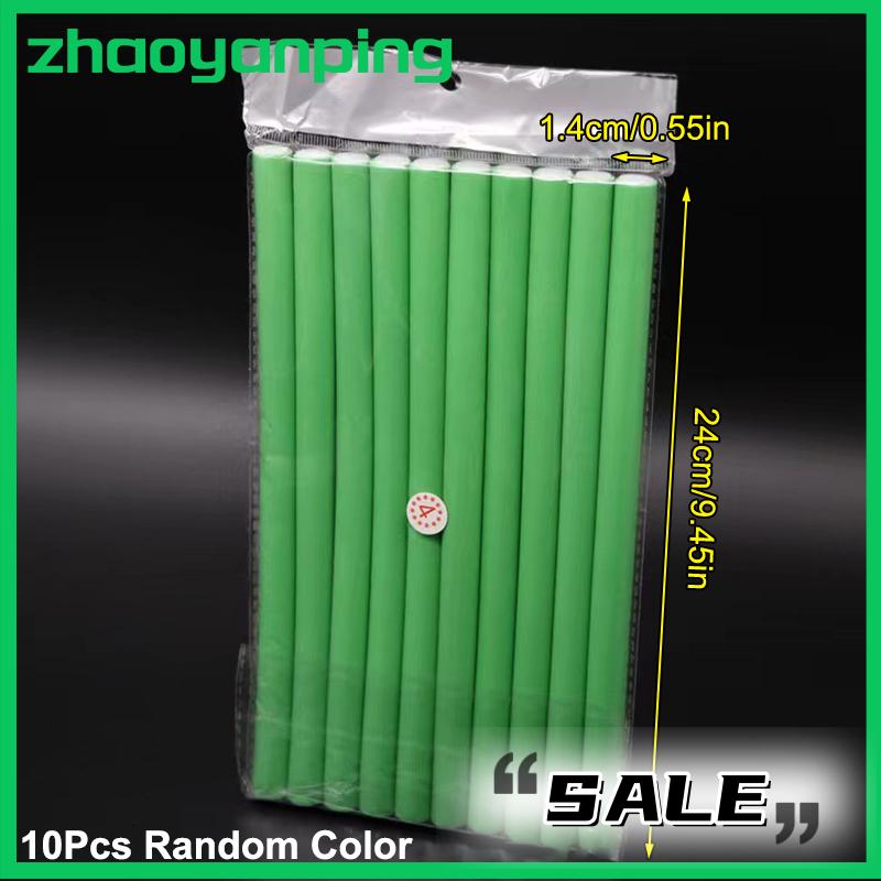 zhaoyanping 10 chiếc Máy uốn tóc linh hoạt Máy uốn tóc Máy Uốn Tóc máy uốn cong mềm uốn cong uốn xoăn Máy uốn tóc dụng cụ tạo kiểu không có máy uốn nhiệt máy ủi uốn nóng - 6