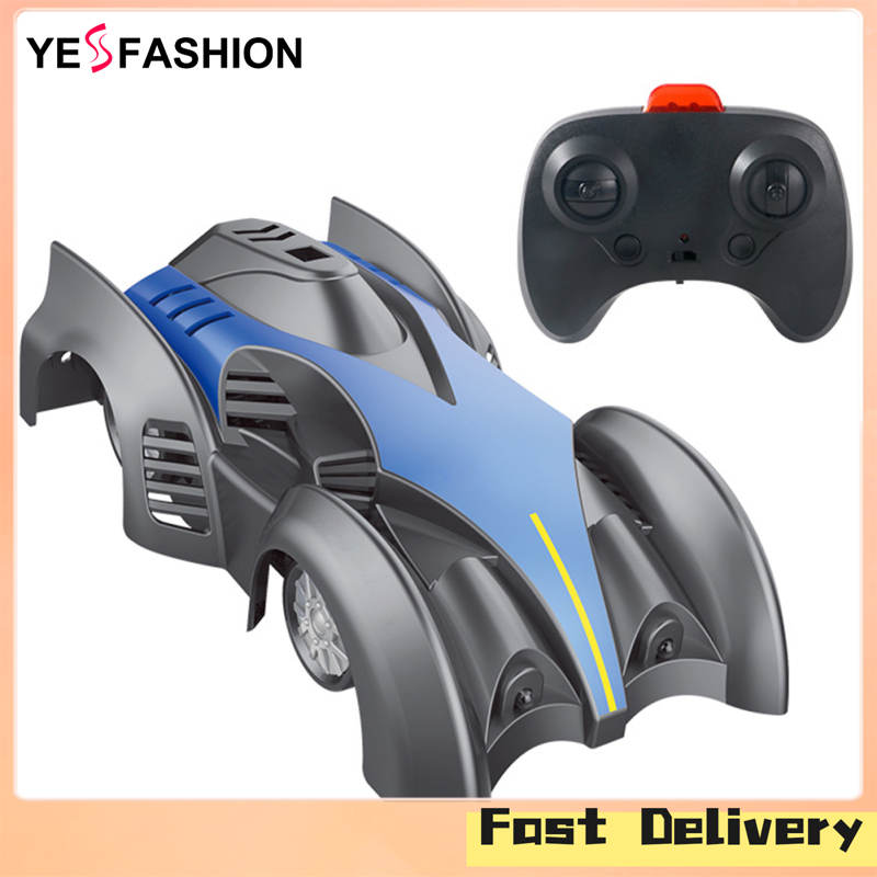 Yesfashion Store IN stock Remote Control Stunt Car Electric 2 In 1 Wall Climbing Drift Racing Car Model For Kids Birthday Christmas Gifts ราคา 436 บาท*ส่งฟรี
