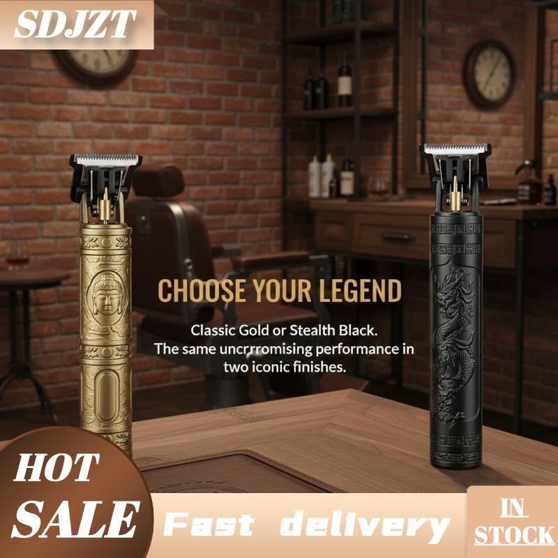 SDJZT ปัตตาเลี่ยนตัดผมแบบพกพาชาร์จเร็วแบบ USB สำหรับผู้ชายที่บ้านร้านเสริมสวย ราคา 44 บาท*ส่งฟรี
