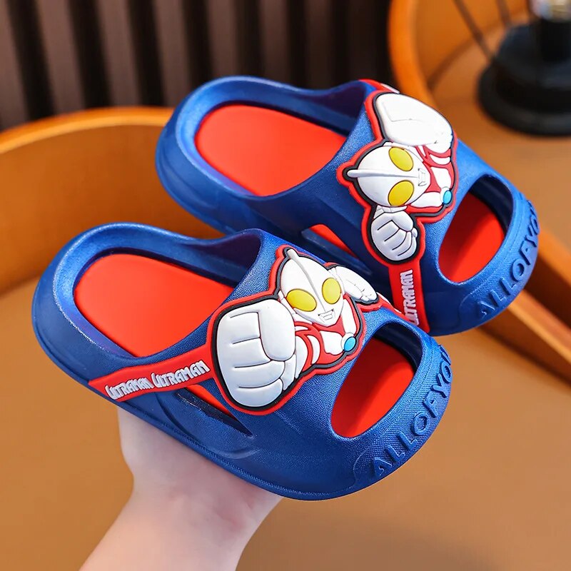 zd837vnsv223 Summer Kids Slippers Cartoon Boy Sandals Slippers Indoor