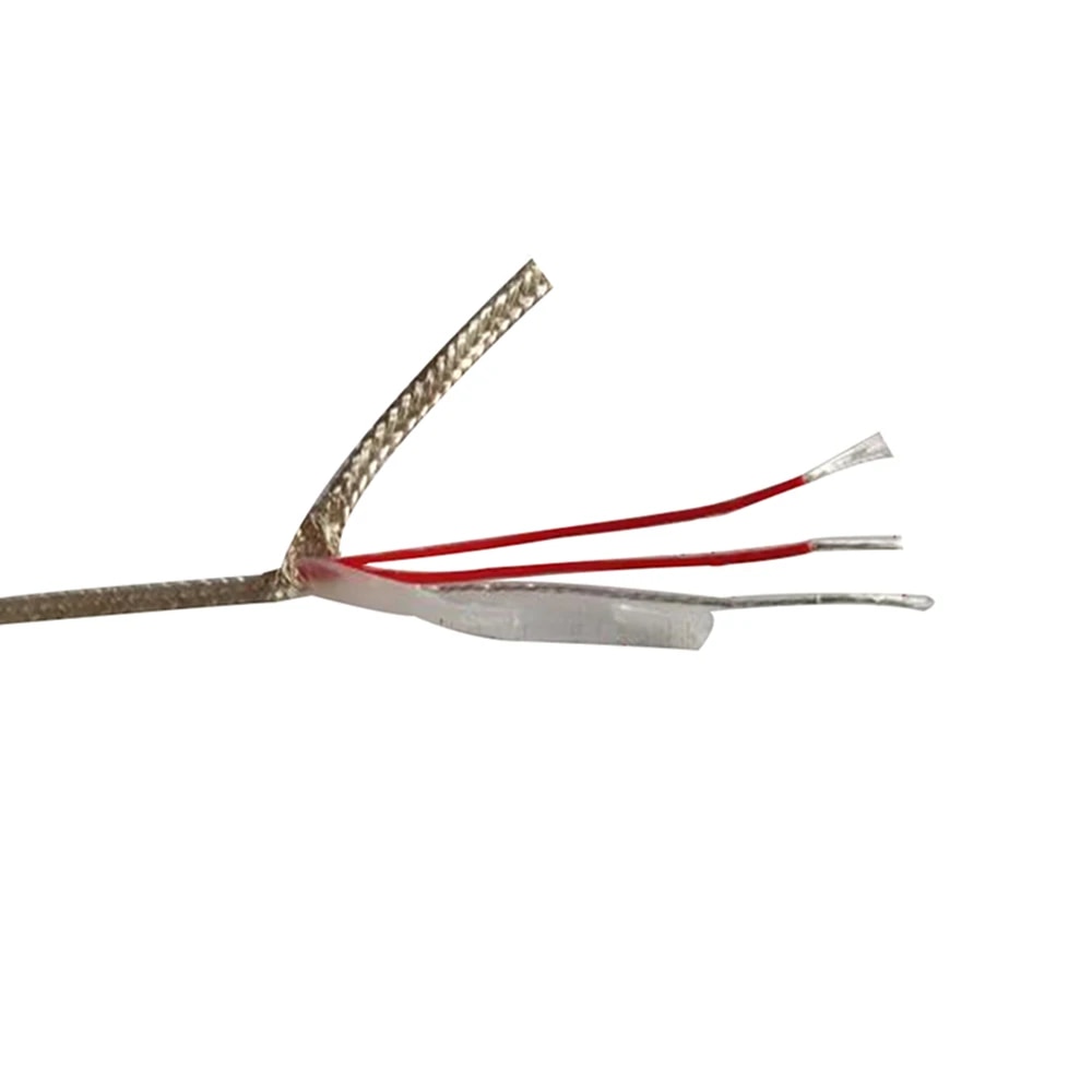 【HOT SALE】 Pt100 3 Core Silver Plated Shield High Temperature Wire Thermocouple Wire Copper Three Core Ptfe Cable Compensation Line