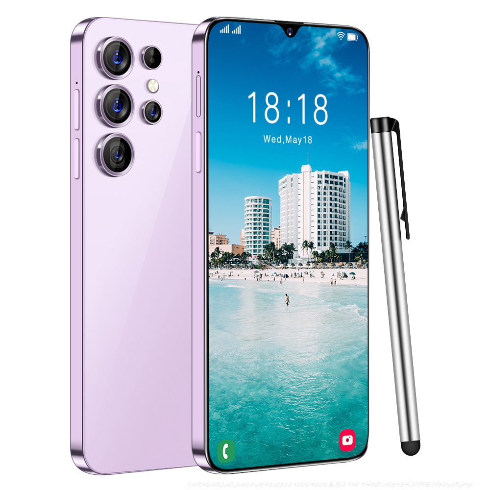 Android phone FHD low price 6.8inch free warranty in Vietnamese 2 SIM card support cash on delivery cheap touch screen Android phone - 5