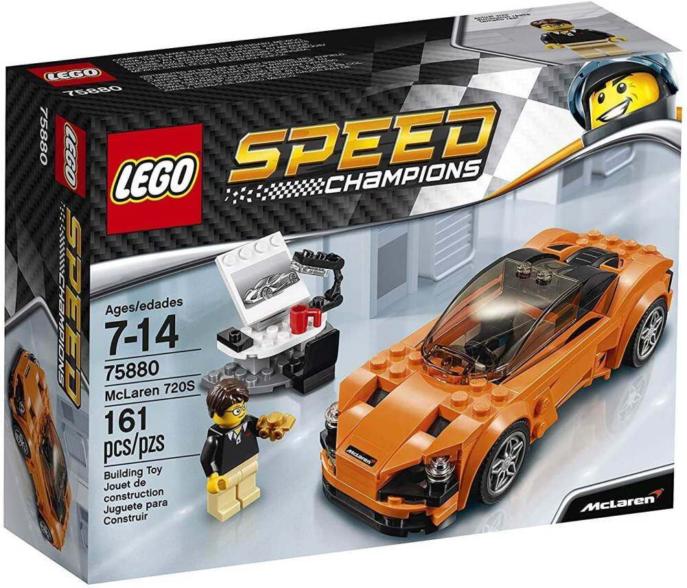 LEGO® 75880 Speed Champions McLaren 720S Building Toy 161pcs 7+ Đồ Chơi Lắp Ráp lego