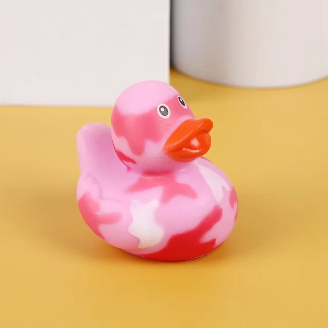Glue Cute Pinching Sound Bath Playing Toy Animal Model