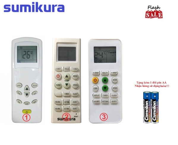 [Hàng chất lượng cao BH 1 năm] [Mã ELHA22 giảm 5% đơn 300K] Điều khiển điều hoà máy lạnh Sumikura mới.
