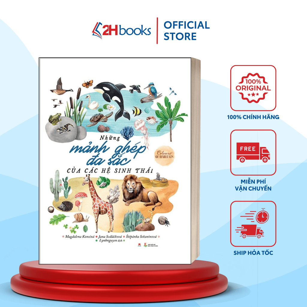Sách - Những Mảnh Ghép Đa Sắc Của Các Hệ Sinh Thái (Bìa Cứng) - HHB