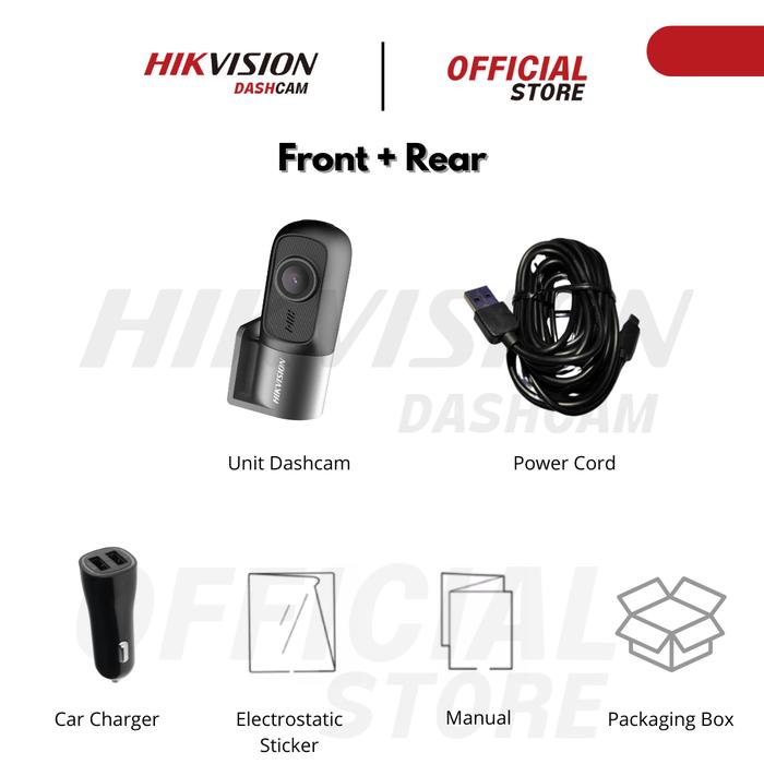 HIKVISION D1 PRO DASHCAM 1440P SUPERIOR NIGHT VISION 1080P/1440P HIGH RESOLUTION CAR - LIONEL STORE Harga 1,343,000 rupiah*Gratis Ongkir