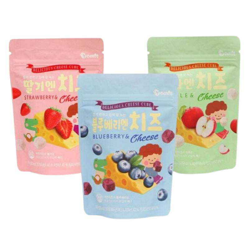 [HCM] PHÔ MAI SẤY KHÔ YOMIT DẠNG VIÊN CHO BÉ 3 MÙI VỊ THƠM NGON BỔ SUNG CHO BÉ ĂN DẶM (TÚI 16 GAM)- HÀN QUỐC