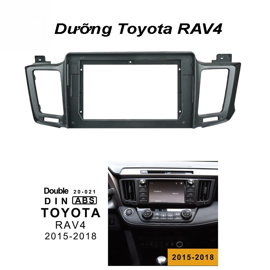 Mặt dưỡng Toyota RAV 4 2013-2018 (9 inch)