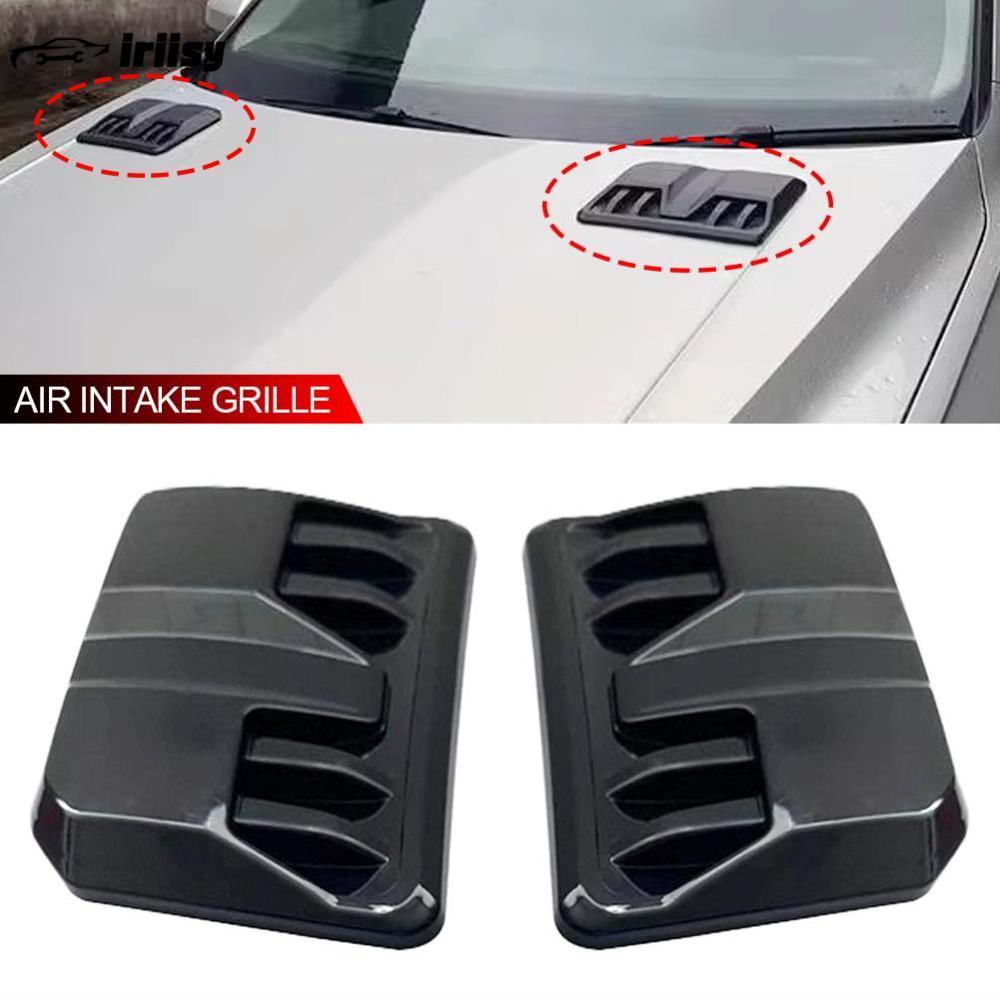อุปกรณ์ประดับยนต์และชิ้นส่วนยานยนต์ iriisy Iiisy 2 ชิ้นรถภายนอก Bonnet Scoop สำหรับ Raptor ประเภทตกแต่งอุปกรณ์เสริมสำหรับ Ranger และ Everest 22-24