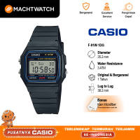 Jam Tangan Unisex Casio General F-91W-1DG Classic Digital Dial Black Resin Band