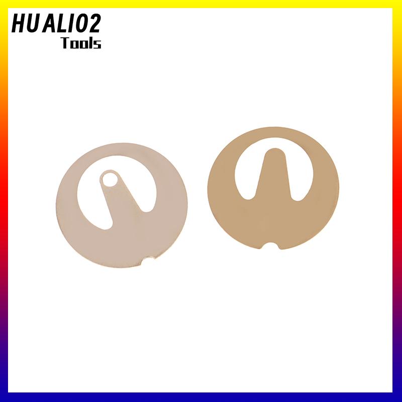 HUALI02 10 chiếc Tấm hơi Ấm đun nước Công tắc hơi Bộ điều nhiệt Tấm kim loại Tấm bảo vệ Chấu nối Chấu