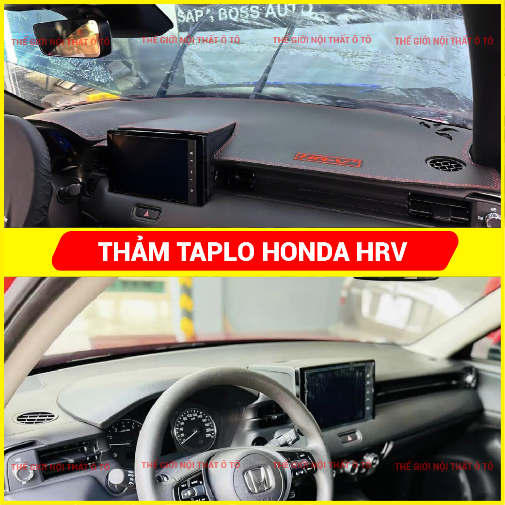 Taplo Carpets for Honda Hrv 2017 - 2025 Are Made of Sheepskin Velvet, Carbon Leather with a Thick 3-Layer Anti-Slip Base, Standard Form. Giá 411,400 Đồng*Miễn phí vận chuyển