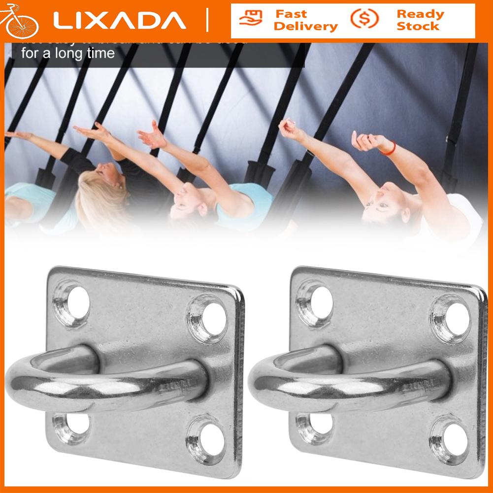 Móc Trần Pad tấm Mắt hình chữ U tấm Mắt thép không gỉ mạnh mẽ 4 cái 267g bền cho quạt trần sofa giải trí Võng Túi cát