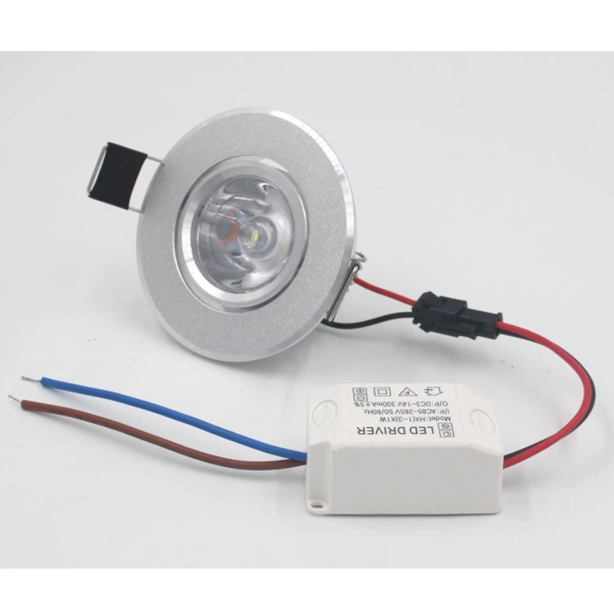 Jmax หลอดไฟดาวน์ไลท์3W สปอตไลต์ LED ดาวน์ไลต์ตู้เล็กสำหรับตู้โชว์ไวน์220V ไฟเพดานบ้าน52มม. 40มม.