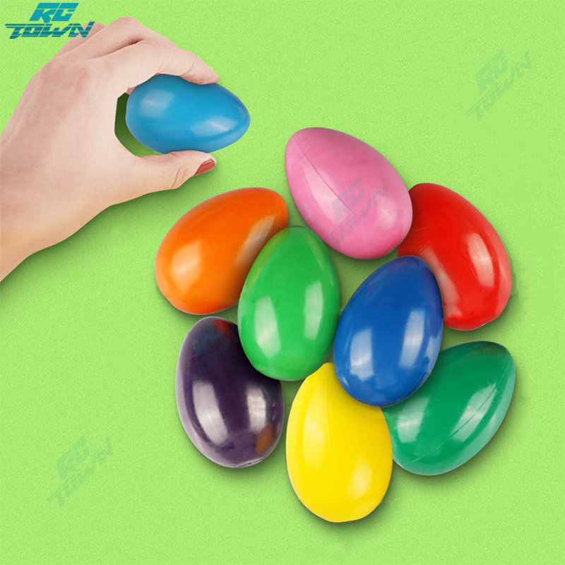 9Pcs Set 9 Colors Egg-Shaped Palm Grip Crayons Set Nontoxic Paint Crayons
