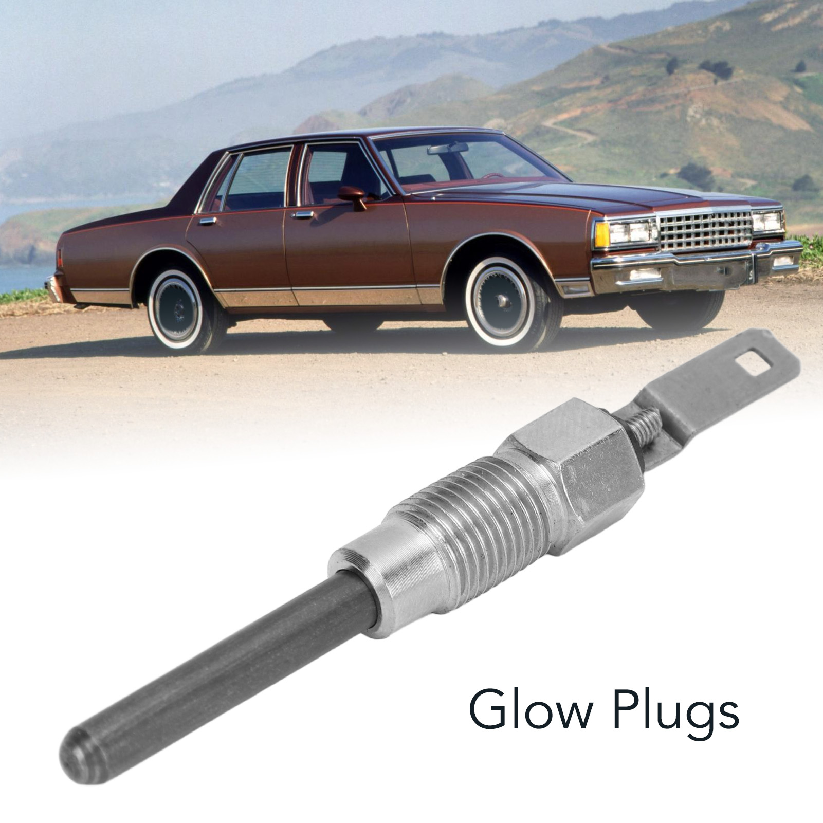 Ổ cắm phát sáng cấu trúc vững chắc khởi động nhanh ổ cắm phát sáng 8 chiếc 0250202126 bền ổn định cho 6.5L 6.2L 1982 ‑ 2005
