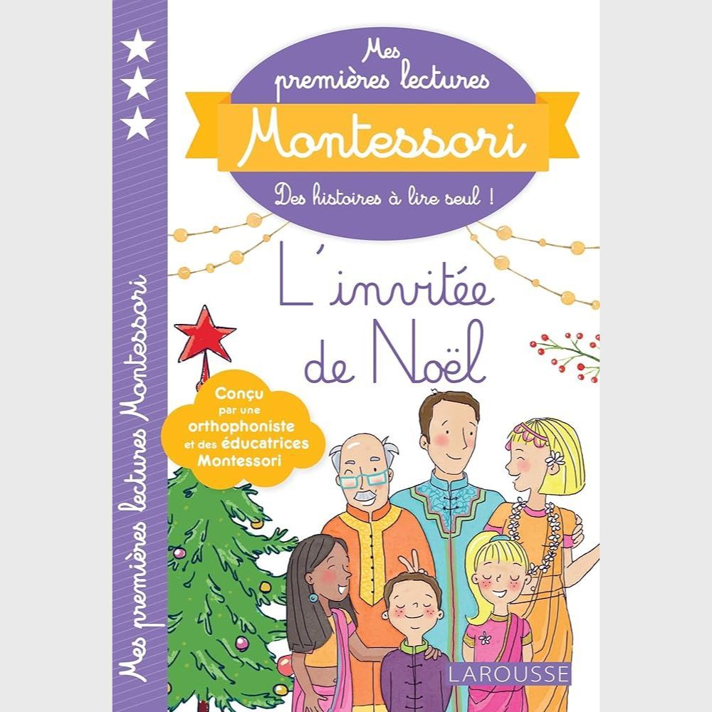 Sách Pháp - Mes Premieres Lectures Montessori, L'Invitee De Noel