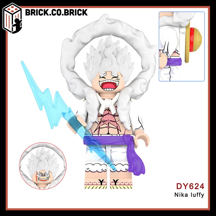 Luffy Gear 5 One Piece Đồ chơi Lắp ráp Luffy Đảo Hải Tặc Mô hình Vua Hải Tặc Luffy Cấp Bậc 5 One Pie