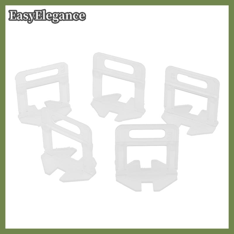 EasyElegance 100pcs 1-3mm gạch san lấp mặt bằng miếng đệm hệ thống Clip kit công cụ xây dựng để đặt sàn gạch leveler trang trí nhà