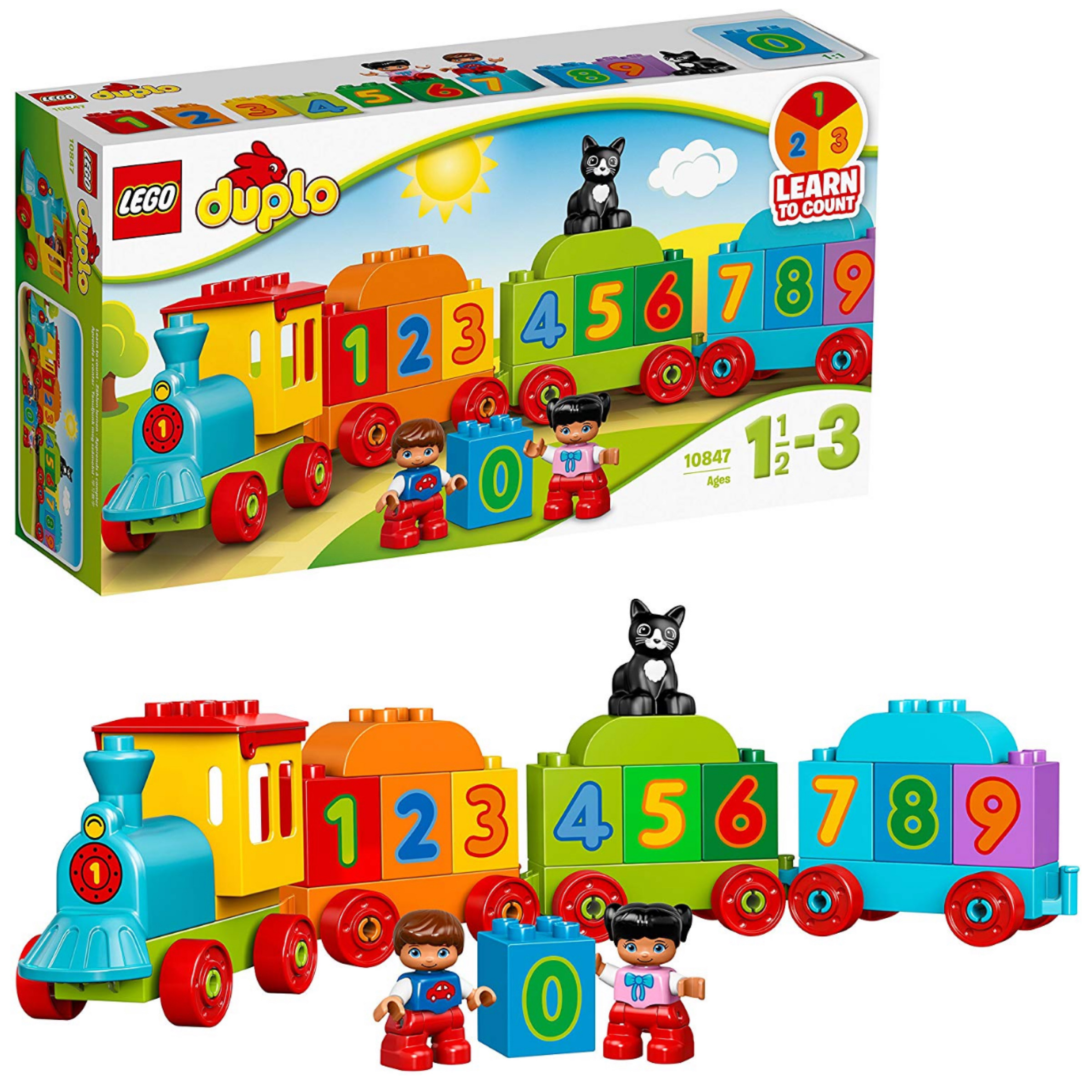 duplo animal train