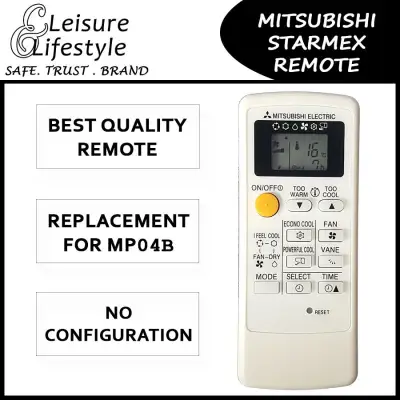 Mitsubishi Aircon Remote Control Mitsubishi Starmex Remote MP04B MP04A