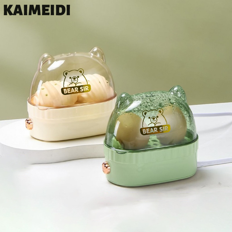 Kaimeidi đa chức năng hấp trứng ký túc xá sinh viên mini Nồi nấu trứng máy làm bữa sáng cho thuê bánh bao hấp Nồi nấu trứng cho một người