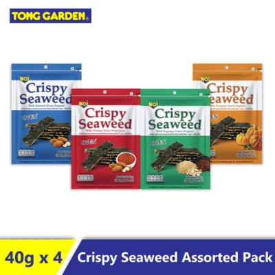 NOI Baked Seaweed Bundle (40g x 4 Packets)