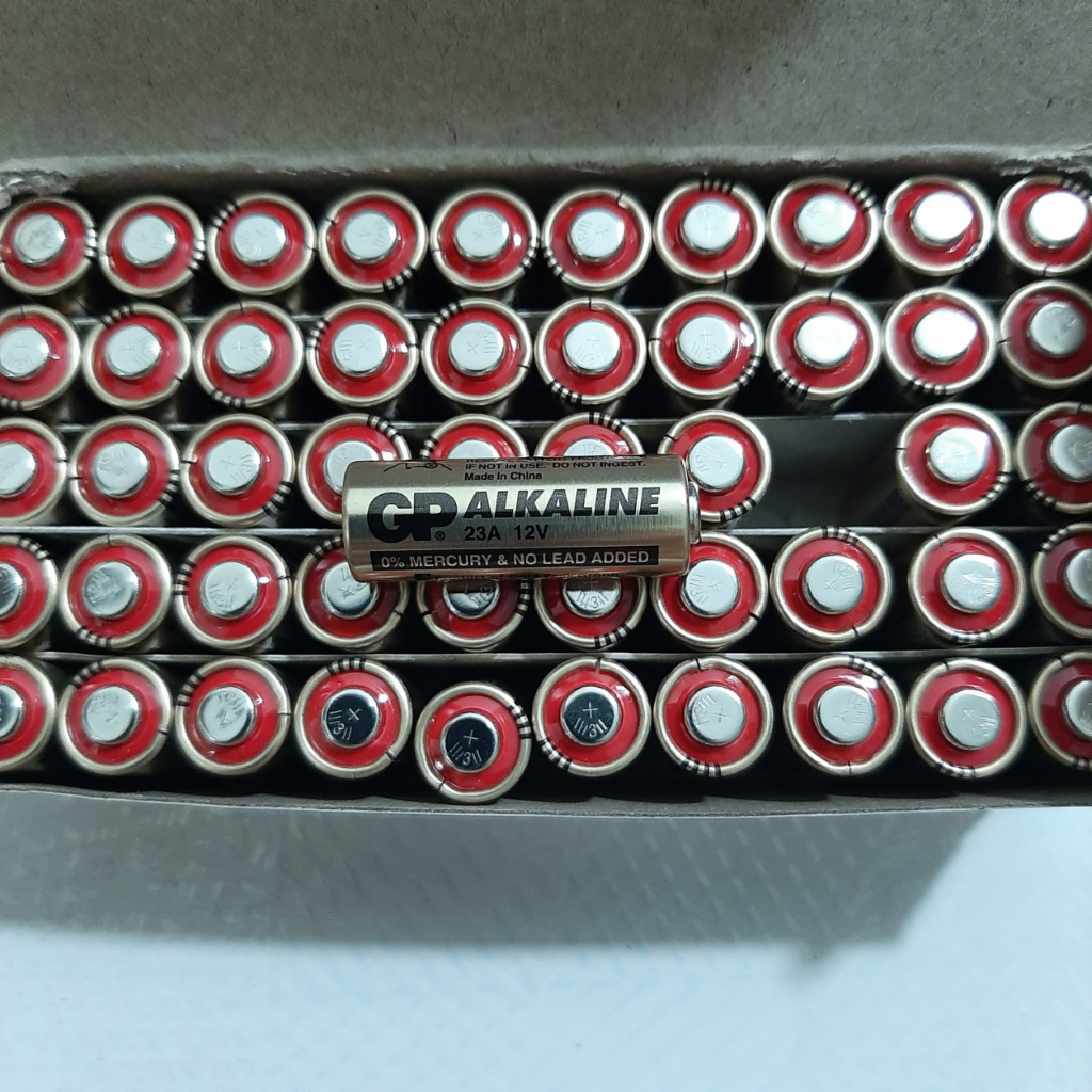 Gp Alkaline 23A 12V Battery for Remote Control - Remote, Key Battery, Bell Battery