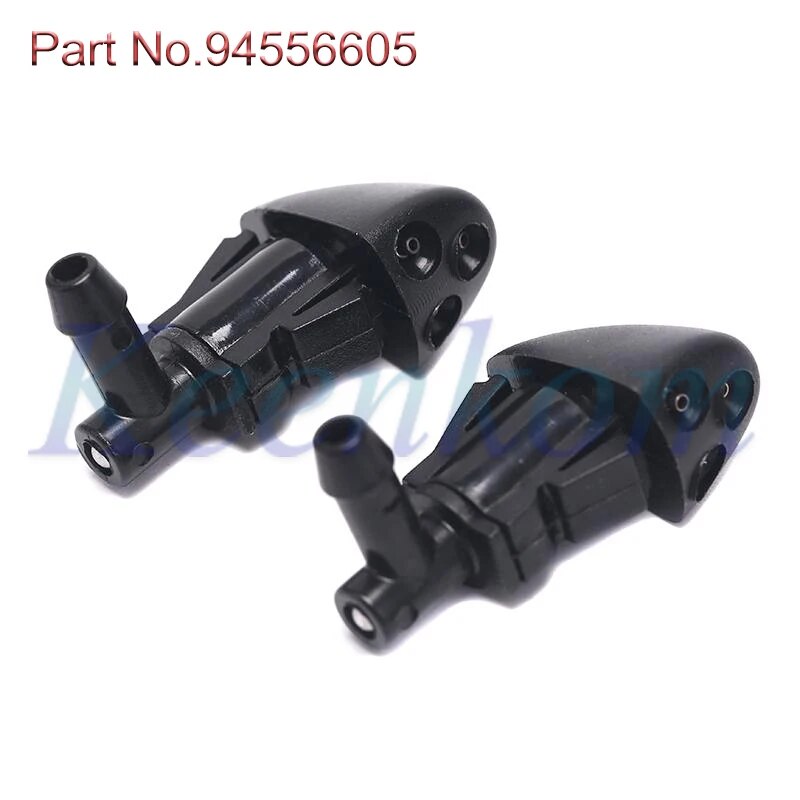 94556605 2 cái 3 lỗ Máy rửa kính chắn gió xe hơi vòi phun gạt nước phù hợp với Chevrolet Cruze 2009 2010 2011 2012 2013 2014