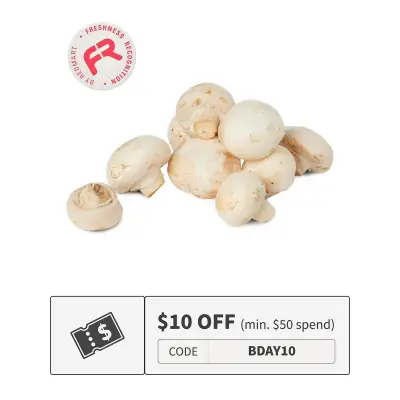 Mushroom Gourmet White Button Mushrooms