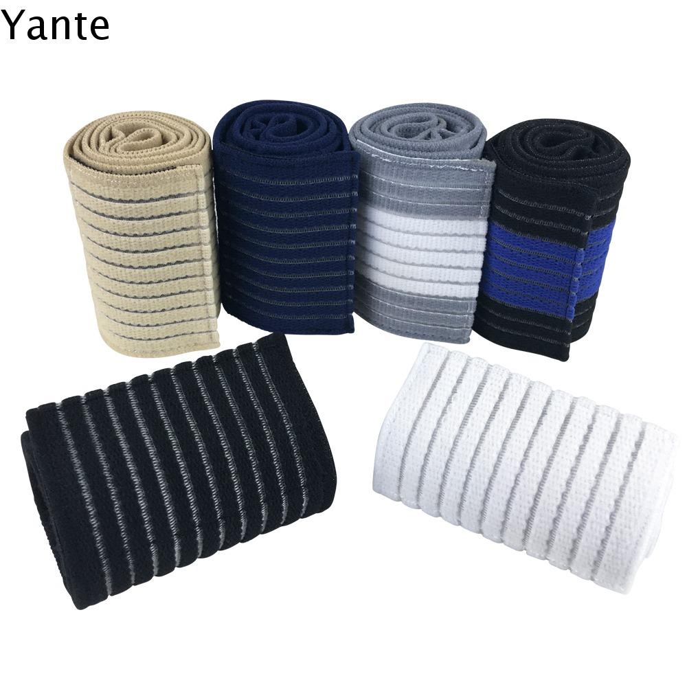 YANTE Chuyên nghiệp Nylon Bóng Rổ Thể dục thể thao Quần legging Hỗ trợ mắt cá chân Chấn thương bong gân Giảm đau Thoải mái Băng bảo vệ khi chơi thể thao Giữ ấm chân xe đạp Tay áo đùi Băng co giãn bắp chân