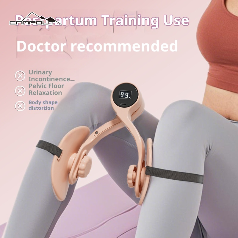 【Cắm trạng】 chân Toning & sàn chậu huấn luyện viên với bộ đếm kỹ thuật số cho các bài tập phục hồi sau sinh và kegel