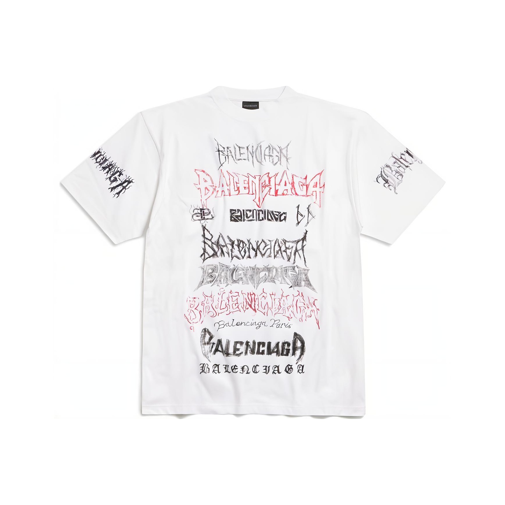 เสื้อเชิ้ต เสื้อเบลาส์สตรี Balenciaga เสื้อยืด ทรงหลวม ผู้หญิง 641655TPVO21715 ราคา 34,081 บาท*ส่งฟรี