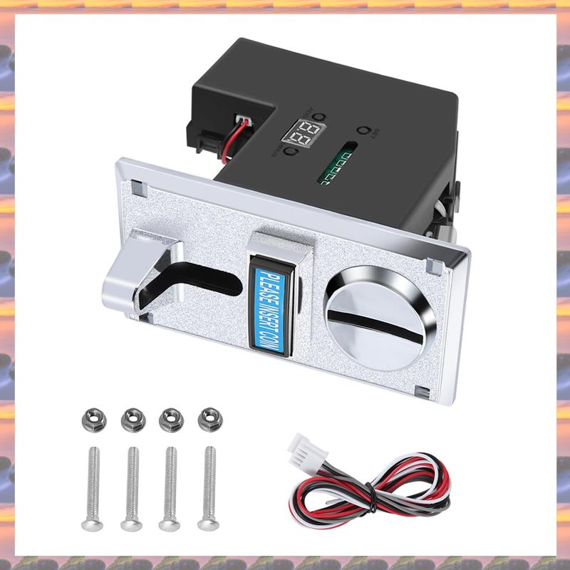 Programable Plastic Multi Coin Acceptor Electronic Roll Down Coin Acceptor Mechanism Side Coin SelectorExcellent