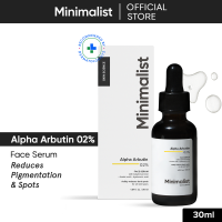 Minimalist 2% Alpha Arbutin Serum for Pigmentation & Dark Spots Removal | Reduces Acne Marks & Tanning | For Men & Women | 30 ml