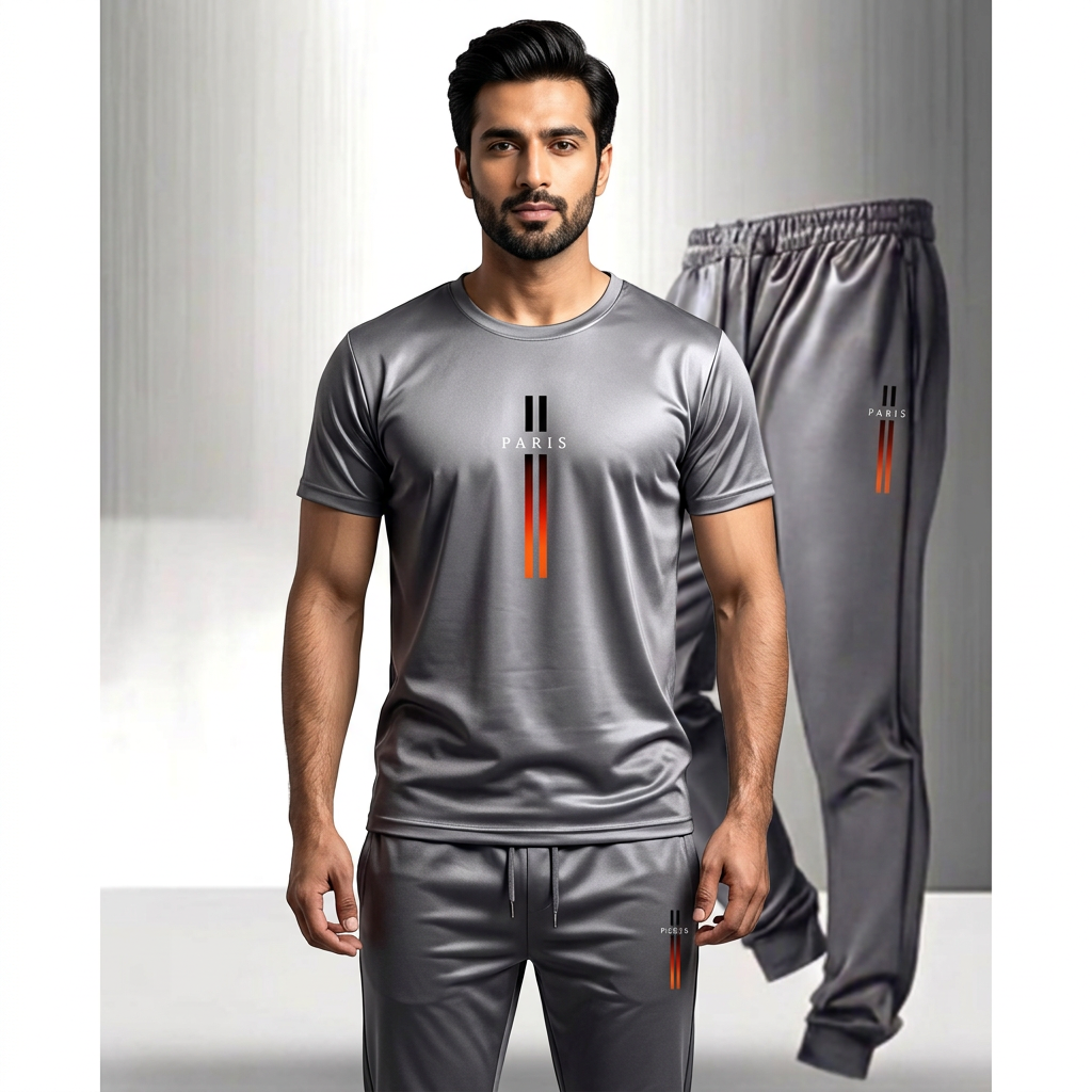 NEW ARRIVAL 2 PC PRINTED SUMMER TRACKSUIT FOR MEN _ SOFT AND COMFORTABLE FABRIC SUMMER TRACKSUIT FOR MEN _TRACKSUIT FOR MEN_ PREMIUM T SHIRT AND TROUSER SET PRINTED SUMMER TRACKSUIT FOR MEN_TRACKSUIT FOR BOYS