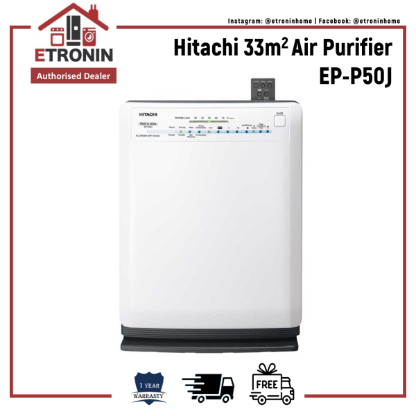 Hitachi 33m2 Air Purifier EP-P50J Singapore