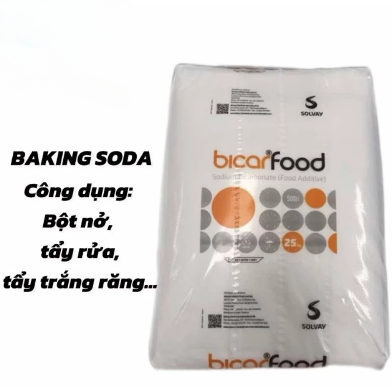 Baking soda Bột Baking soda NaHCO3 1kg (Ảnh minh họa)