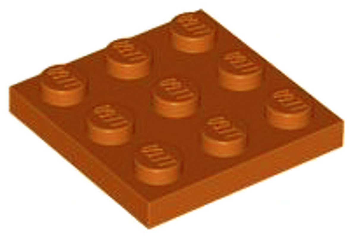 Brick2cube Part 11212 Plate 3 x 3 11212-new ราคา 6 บาท*ส่งฟรี