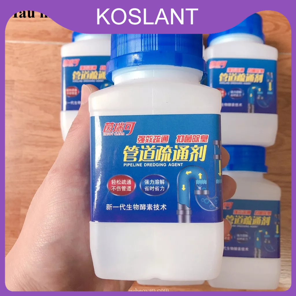 [Loại Cực Mạnh] Bột thông Cống ,Thông Bồn Cầu Thần Thánh ,Thông Tắc Bồn Cầu Nhanh Chóng, nạo vét khử trùng nhà vệ sinh, cống nhà vệ sinh nhà bếp sàn nhà tắm, thông tắc đường ống thoát nước - KOSLANT