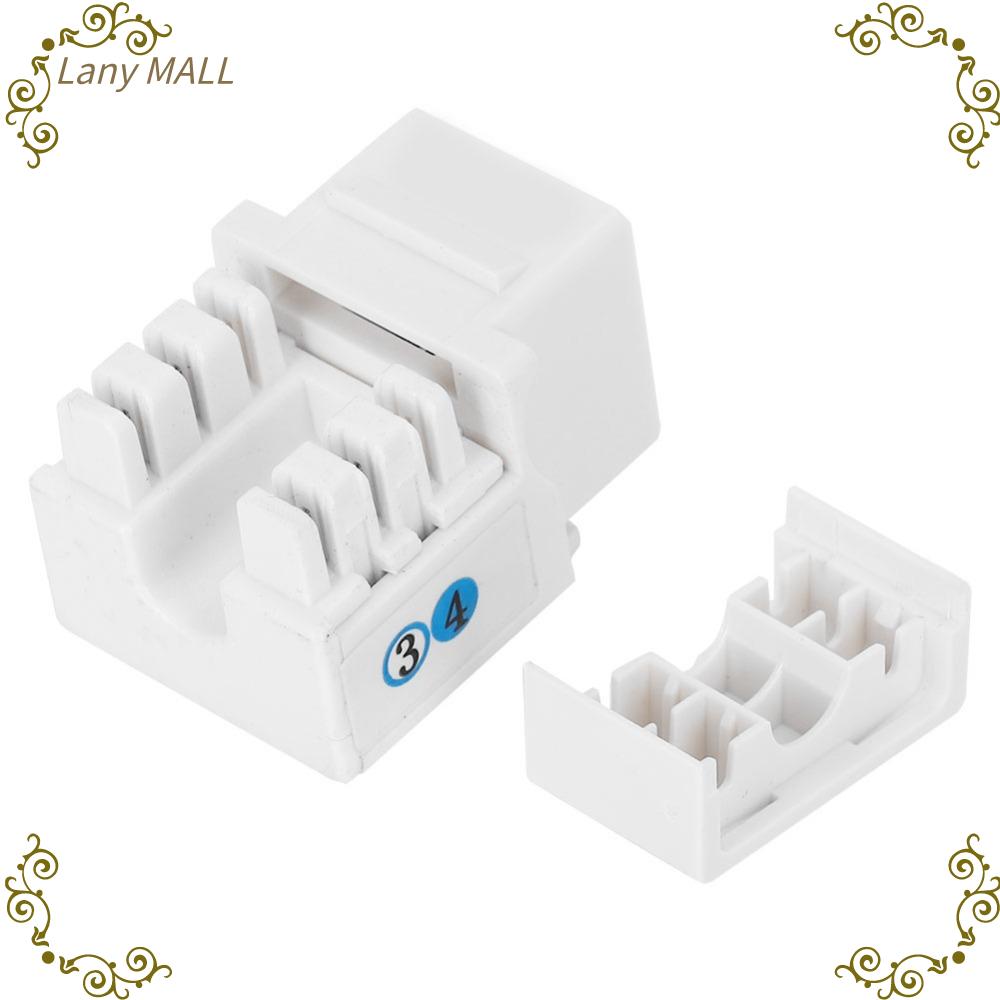 LANY MALL 5Pcs RJ11-90 ° Mô-đun giọng nói điện thoại Mèo 3 ABS Mô-đun mạng Thành phần dây điện có bọc bụi Mô-đun thông tin Hệ thống điện thoại