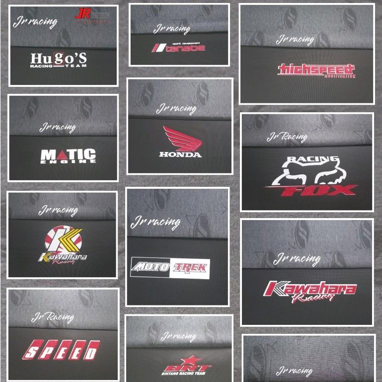 kulit jok motor#sarung jok motor#cover jok motor sablon kecil Harga 20,250 rupiah*Gratis Ongkir