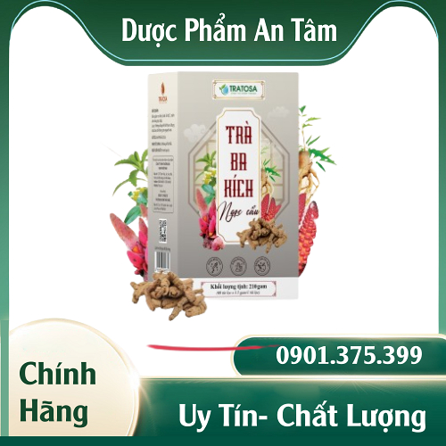 Trà lợi sữa TRATOSA gồm 6 vị Chè vằng, Đinh lăng, Bồ công anh và các thảo dược quý giúp tăng tiết sữa, thông tắc ti