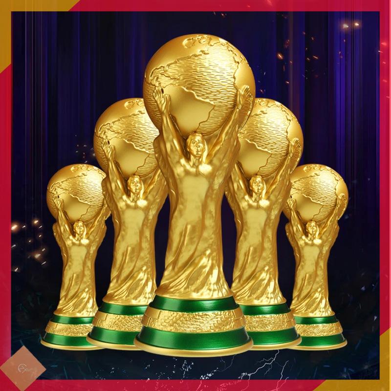 2022 Football World Cup Trophy mô hình nhỏ nhựa phòng trang trí quà tặng trẻ em thưởng
