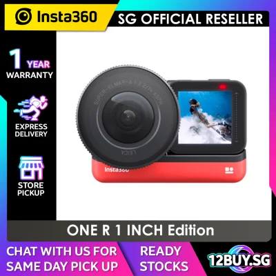 Insta360 ONE R 1 Inch Edition 360 Camera With 1 Inch Wide Angle MOD 12BUY.SG