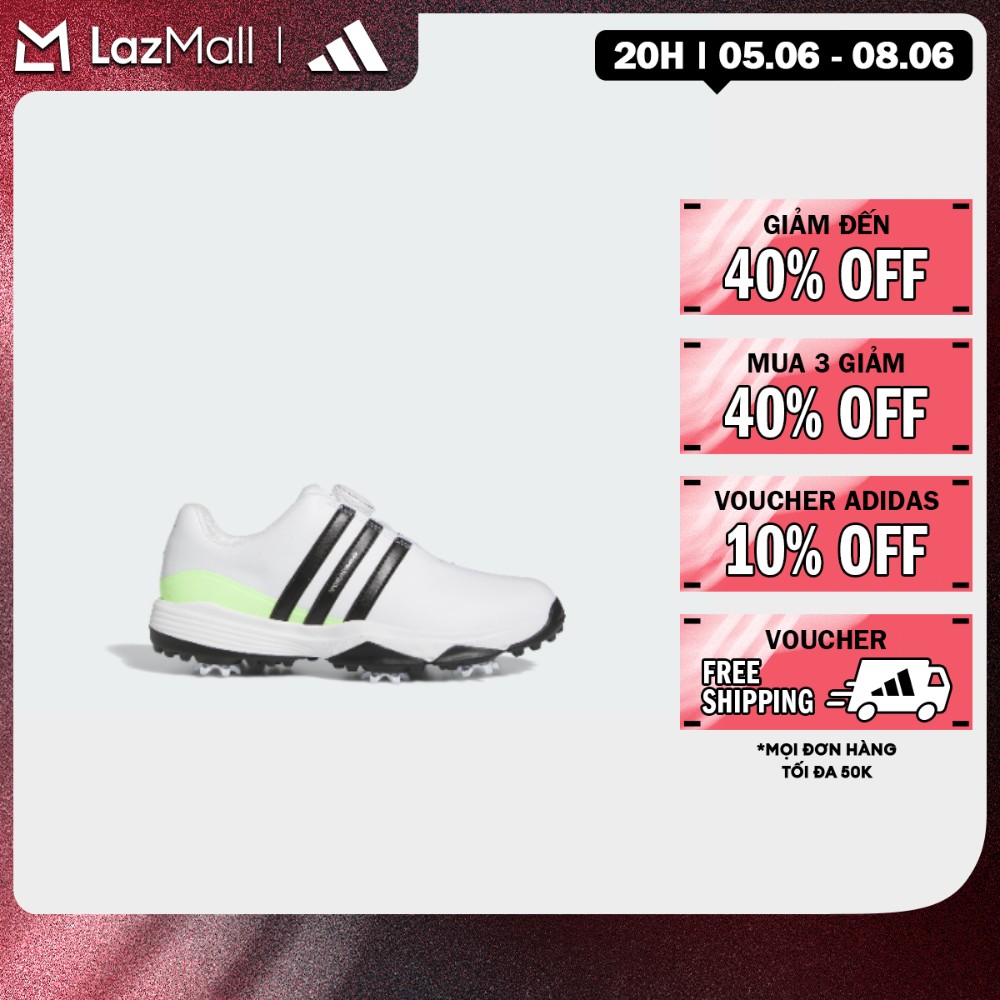 [6-8.6-MUA 3 GIẢM 30%+VOUCHER 5%] adidas Đánh gôn Giày Golf BOA Tour360 24 Trẻ Em Trẻ em trắng IF0268