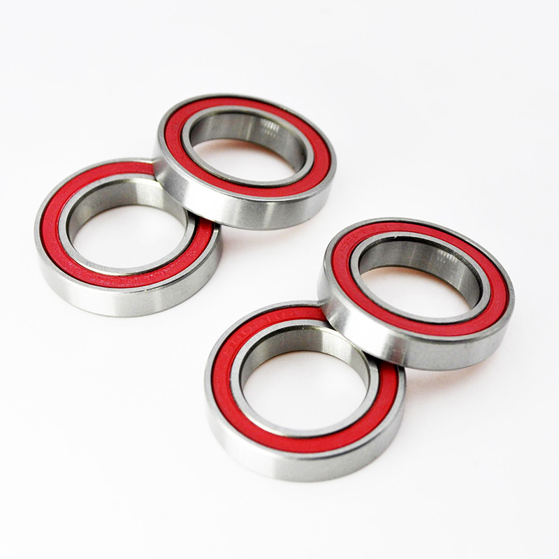 2pcs Hybrid Ceramic 6802 2RS Bearing 15x24x5 mm 6802RS Silicon Nitride For Bike Bicycle 15mm Inner
