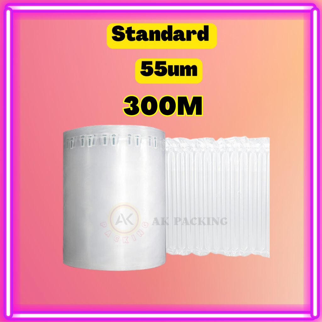 Inflatable air bubble wrap 300M/250M Small bubble wrap 65um Air Column Wrap Air Tube Wrap air bubble wrap 气柱袋 气柱卷